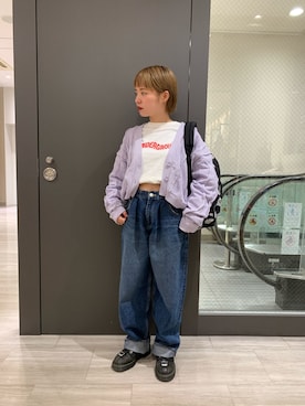 吉田 小春さん（レディース・149cm）の春コーディネート