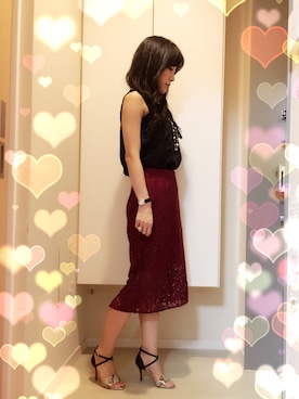 「MEDA（メダ）のアイテム」を使った、y.mさん（レディース・160cm）の秋コーディネート