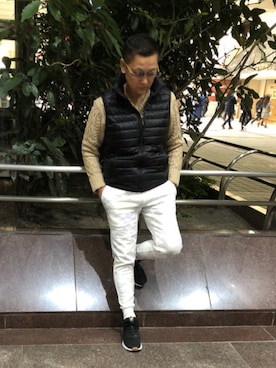 「jiggys shop（ジギーズショップ）のアイテム」を使った、しんのすけさん（メンズ・165cm・40代）の冬コーディネート