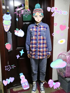 機敏なアヒルさんのコーディネート