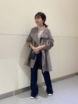 NOBLEノーブル オーバーシルエットコート 36 Noble（ノーブル）の「《追加》スタンドカラーオーバーコート