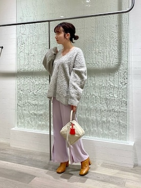 「noble」｜nagisaさん（レディース・153cm）の冬コーディネート