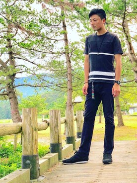 「24karats」｜Masayuki  Simakawaさん（メンズ・180cm）の秋コーディネート