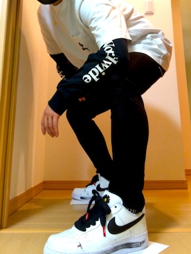「FTC（エフティーシー）のアイテム（アクセサリー）」を使った、キョロぼうさん（メンズ・167cm）の春コーディネート