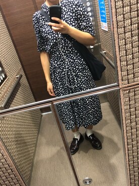 「BAG'n'NOUN」｜「アイテム（ワンピース/ドレス）」を使った、ちっちさん（レディース・163cm）の夏コーディネート
