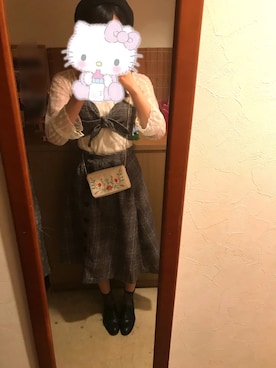 みーこさん（レディース・165cm）の春コーディネート