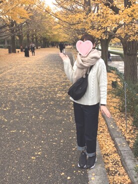 Lunaさん（レディース・163cm）の秋コーディネート