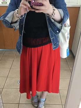 みきゃんさん（レディース・156cm）の春コーディネート