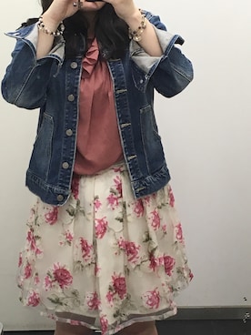 みきゃんさん（レディース・156cm）の春コーディネート