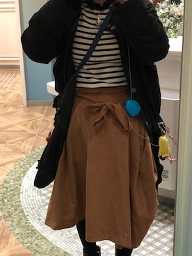 みきゃんさん（レディース・156cm）の秋コーディネート