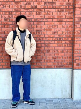 「2018マイベストコーデ」｜「アイテム（スウェット）」を使った、kazumaさん（メンズ・181cm）の冬コーディネート