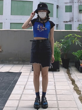 nansze.loさん（レディース・165cm）の夏コーディネート