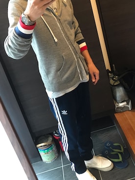 「Flaph（フラフ）のアイテム」を使った、seigenさん（メンズ・179cm）の秋コーディネート