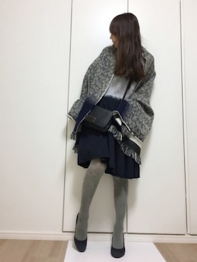 すずこさん（レディース・158cm）の冬コーディネート