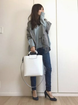 すずこさん（レディース・158cm）の冬コーディネート