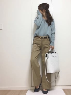 すずこさん（レディース・158cm）の冬コーディネート