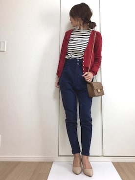 「crolla（クローラ）のアイテム」を使った、すずこさん（レディース・158cm）の冬コーディネート