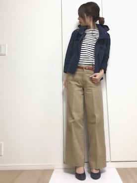 すずこさん（レディース・158cm）の冬コーディネート