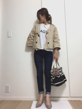 すずこさん（レディース・158cm）の春コーディネート