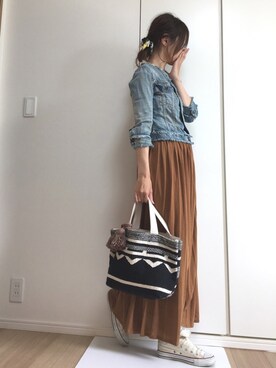 すずこさん（レディース・158cm）の春コーディネート