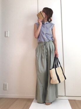 すずこさん（レディース・158cm）の春コーディネート