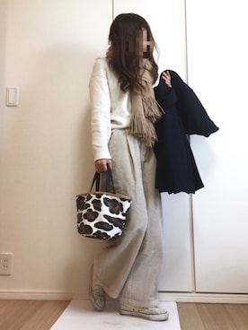 すずこさん(レディース・158cm)の冬コーディネート