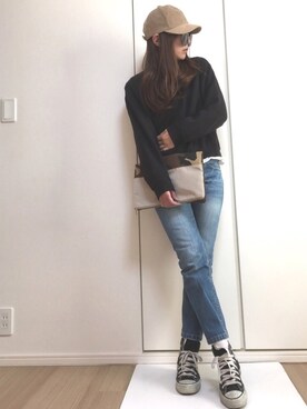 すずこさん（レディース・158cm）の春コーディネート