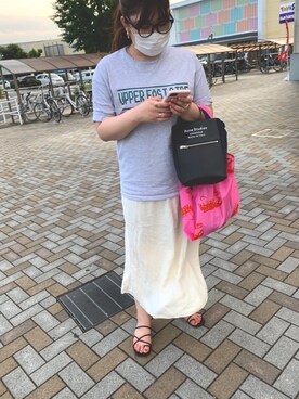 「BUGGU（バッグ）のアイテム」を使った、イムニダさん（レディース・165cm）の秋コーディネート