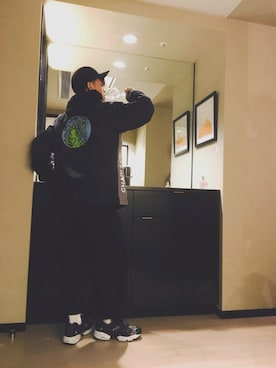 「CHARI&CO（チャリアンドコー）のアイテム（ジャケット/アウター）」を使った、きょいんさん（メンズ・165cm）の春コーディネート