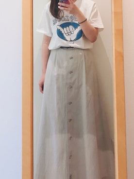 「Bossini（ボッシーニ）のアイテム」を使った、hinaaaaaさん（レディース・151cm）の秋コーディネート