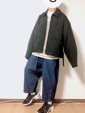 まふゅーさん（メンズ・170cm）の春コーディネート