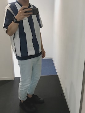 upさん（メンズ・168cm）の夏コーディネート