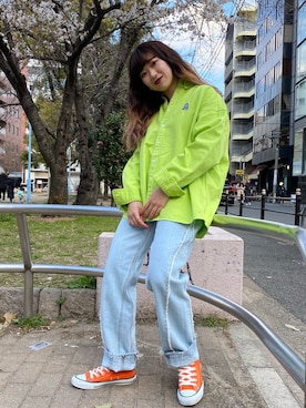 airiさん（レディース・152cm）の春コーディネート