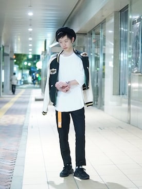 「東洋エンタープライズ（トーヨーエンタープライズ）のアイテム（その他アウター）」を使った、KOTAさん（メンズ・175cm）の秋コーディネート