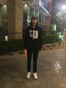 「KSUBI（スビ）のアイテム」を使った、🤠さん（メンズ・180cm）の夏コーディネート