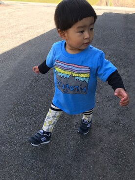 tum...gさん（キッズ・90cm）の春コーディネート