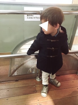 ponさん（キッズ・80cm）の冬コーディネート