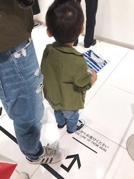 ponさん（キッズ・90cm）の春コーディネート