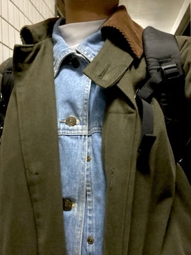 「DHOLIC STYLE（ディーホリックスタイル）のアイテム（ジャケット/アウター）」を使った、Ⓜ︎ .さん（レディース・156cm）の冬コーディネート