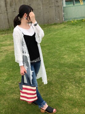 kasumiさん（レディース・155cm）の春コーディネート