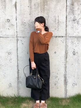kasumiさん（レディース・155cm）の秋コーディネート
