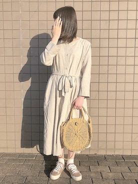 kasumiさん（レディース・155cm）の春コーディネート