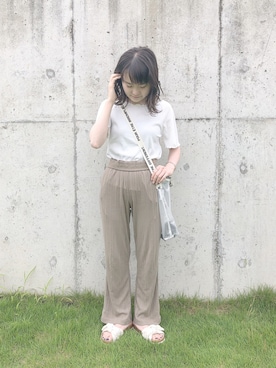 kasumiさん（レディース・155cm）の夏コーディネート