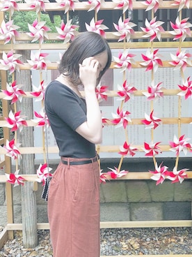 kasumiさん（レディース・155cm）の秋コーディネート