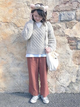 kasumiさん（レディース・155cm）の秋コーディネート