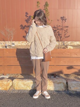 kasumiさん(レディース・155cm)の冬コーディネート