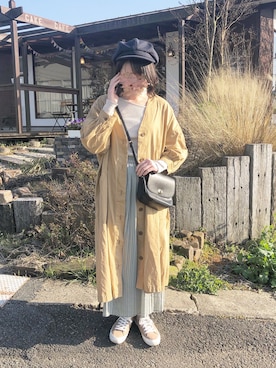 kasumiさん（レディース・155cm）の春コーディネート