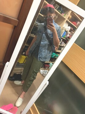 「hotsummer」｜Aditya Hsuさん（レディース・162cm）の夏コーディネート