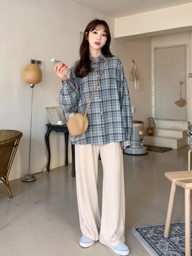 「66girls（ユクユクガールズ）のアイテム」を使った、66ガールズさん（レディース・167cm）の冬コーディネート
