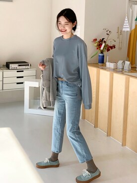 「シンプルおしゃれが好き」｜66ガールズさん（レディース・167cm）の冬コーディネート